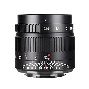 7アルティザン　Xマウント　35mm 単焦点レンズ f/0.95 Amazon.com : 7artisans 35mm f0.95 Large Aperture APS-C